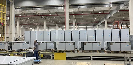 Цех упаковки оборудования