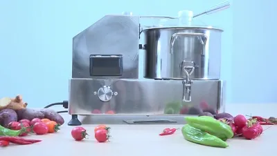 Машина для нарезки с вертикальной чашей