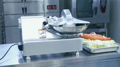 Машина для нарезки с горизонтальной чашей